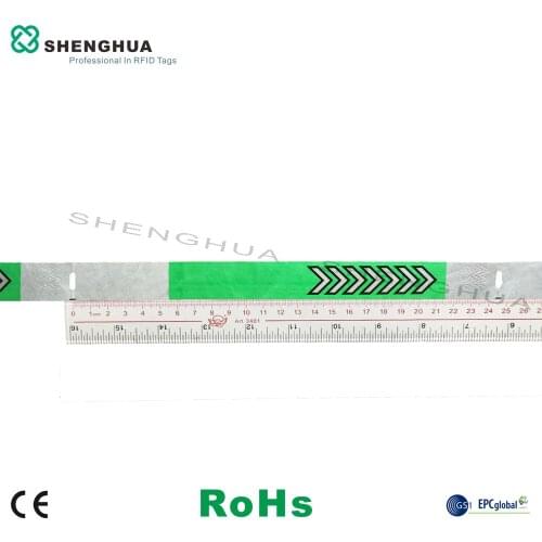 200pcs/pack ISO 18000-6C Disposable Passive RFID Tag Waterproof UHF RFID Wristband Tag for Concerts Parties Meetings