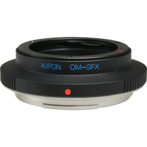 Kipon Adapter for Olympus OM Mount Lens to Fuji GFX Medium Format Camera