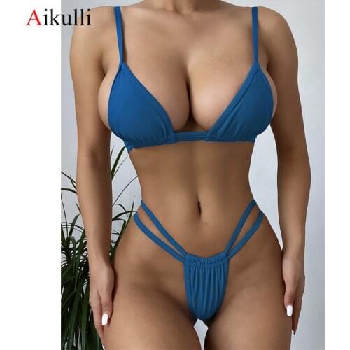 Микро-купальники AIKULLI China At AliExpress