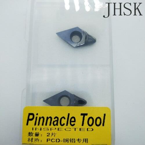 2pcs DCGT11T302/04/08 PCD Diamond milling cutter hard alloy milling CNC turning blade for SDJCR SDACR.insert