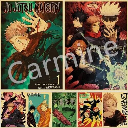 Animation Jujutsu Kaisen Poster DIY 5D Diamond Painting Cartoon Cross Stitch Embroidery Full Round&Square Drill Home Decoration