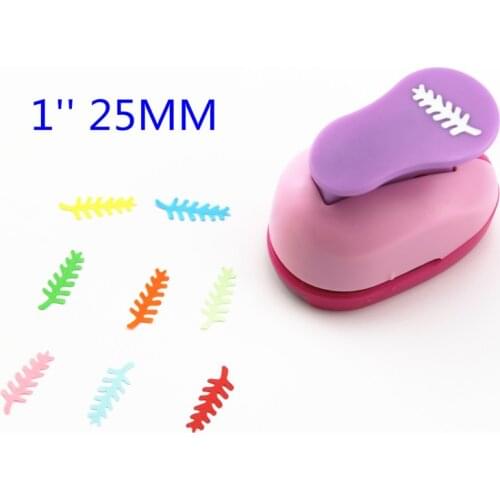 Free ship 1'' leaf eva foam punch child diy craft punch scrapbook paper cutter scrapbooking punches Embosser S2937-8