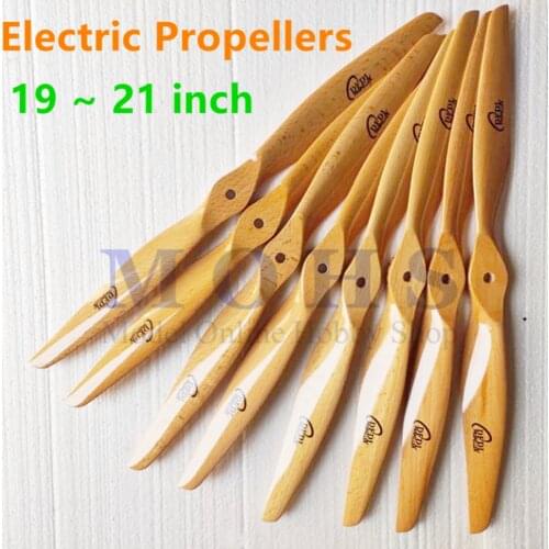 Wood props electric propeller 19 20 21 inch RC model beech wooden propellers electric RC aircraft aircraft props model propeller
