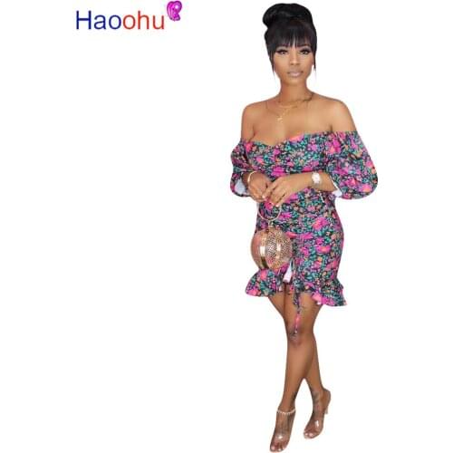 HAOOHU Long Sleeve Summer Dresses