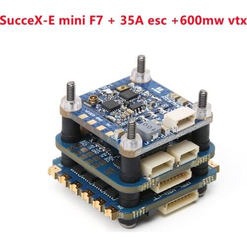 IFlight SucceX-E Mini F7 35A 4-in-1 ESC 2-6S Flight Stack with SucceX mini Force 5.8GHZ 600mW VTX for RC FPV Racing Drone