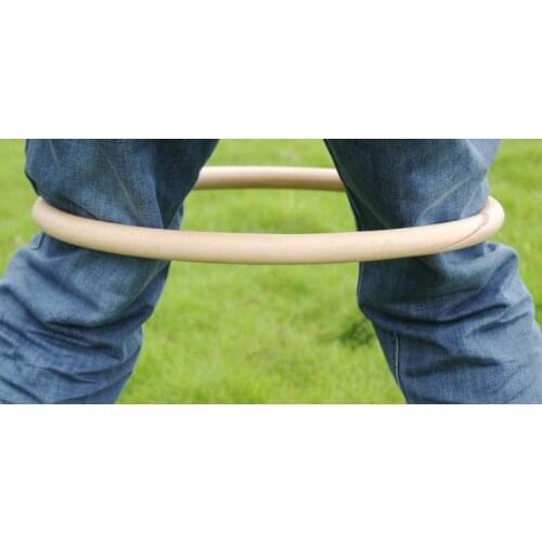 Rattan ring Professional wing chun kung fu leg circles martial arts ability training large hoop rattan wood 34.5cm
