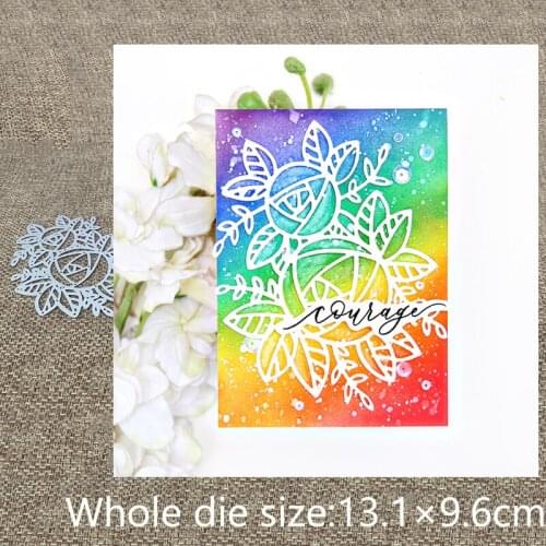 XLDesign Craft Metal Cutting Dies stencil mold flower leaves decoration scrapbook Album Paper Card Craft Embossing die cuts