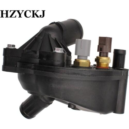 Car Upgraded Aluminium Thermostat Housing Coolant Water Pipe YU3Z8A586AA 902204 For Ford Explorer Mercury Mountaineer 1997-2001