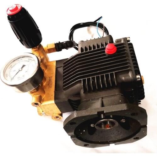 1814 high pressure washer pump car wash cleaning machine triplex plunger pump 250Bar 15LPM 7.5KW motor drive shaft diameter 28mm