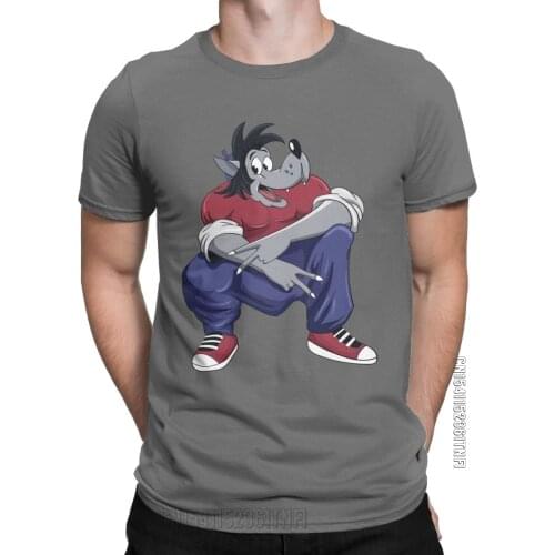 Humor Nu Pogodi Wolf Wodka Russland T-Shirt For Men O Neck Cotton T Shirts Russia CCCP Sowjet Classic Short Sleeve Tee Shirt