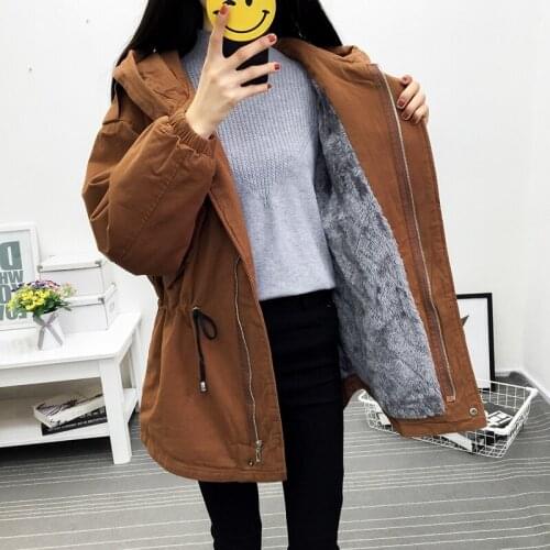 2020 New Winter Jacket Women Coat Women Korean Parkas Hooded Slim Womens Jackets Abrigos Mujer Invierno 2020 1745 YY1523