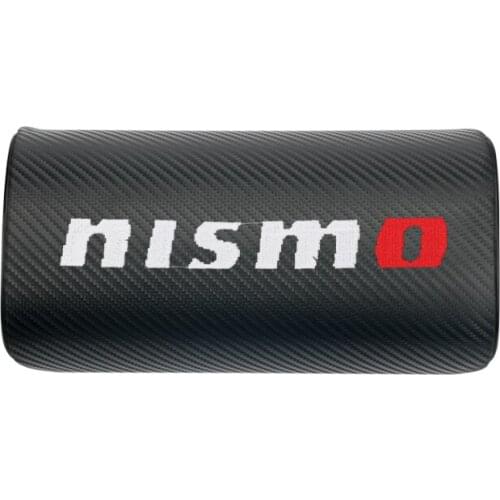 Car Seat Headrest Pad for Nissan NISMO PU Leather Head Neck Rest Cushion Pillow Safety