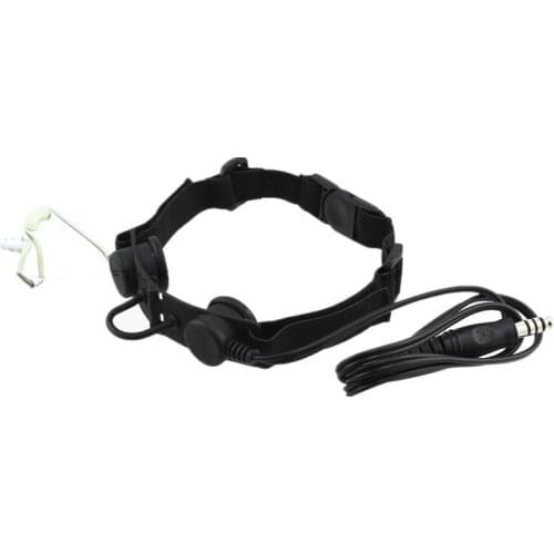 Z Tactical headphone Throat Mic Headset (Tan gray black)