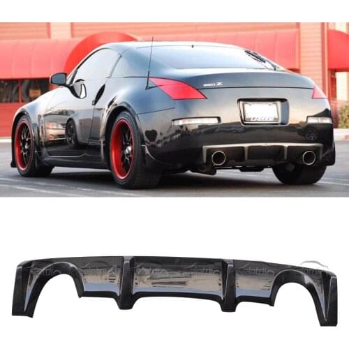 Rear Lip Bumper Spoiler Car Rear Diffuser for NISSAN 350Z Carbon Fiber / Fiberglass Auto Tuning