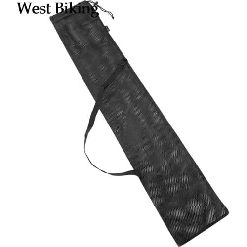 1PC Polyester Black Durable Drawstring Mesh Kayak Paddle Bags Split Shaft Paddles Storage Transport Bag/Handbag