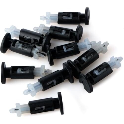 10Pcs Mounting Clip GTFS Warm 10 Unids Plastic Mounting Clip for Intel 4-Way CPU Coolers Nalis Computer Cooling Fan Accessories