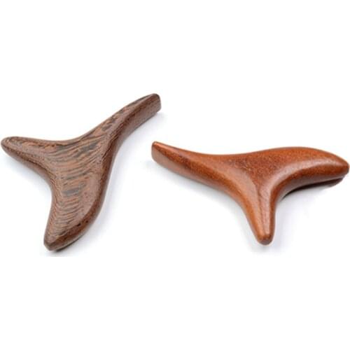 6Types Body Massage Fragrant Wood Foot Reflexology Acupuncture Thai Massage Roller Therapy Meridians Scrap Lymphatic Health Care