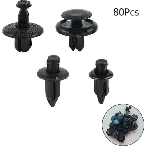 80PCS Universal Motorcycle ATV Rivet Push Pin Kit M6 M7 M8 Fairing Bodywork Bolt Nylon Rivets Pin Clip Hot Sale Dropshipping New