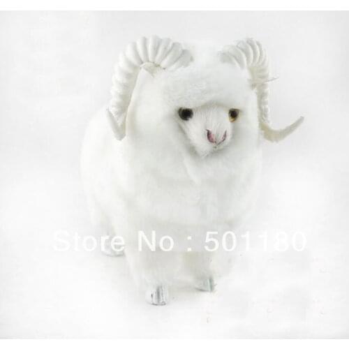 Free shipping sheep ornament garden animals sheep horn