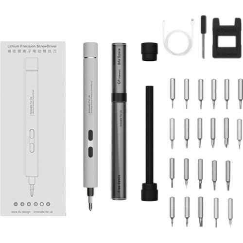 1 Set Mini Electric Screwdriver Drill Portable Cordless Power Screw Driver Kit