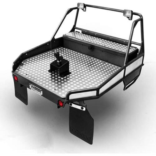 Rc Toys Car Metal Roll Cage Bucket Sets Fit For 1/10 Scale Remote Control Toy 4WD TF2 Chassis Match Mojave Body Shell