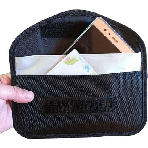 Car Key Signal Blocker Faraday Bag Keyless Fob RFID Blocking Pouch Case
