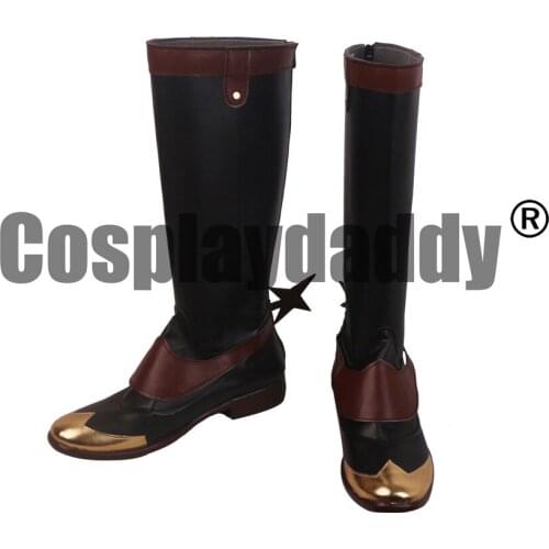 LOL The Virtuoso High Noon Jhin Ver. Skin Game Cosplay Shoes Boots S008