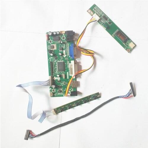 For B141EW03 V3 V5 VB M.NT68676 screen controller board 1280*800 14.1" LVDS 30Pin CCFL LCD monitor HDMI-Compatible+VGA+DVI