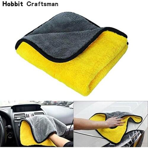 1Pcs 30*30cm Hight Quality Car Wash Microfiber Towel Auto Cleaning Drying Cloth Hemming Super Absorbent Universal for All Cars