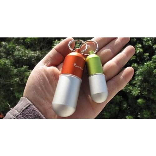 AXEMAN EDC Gear Waterproof Storage Emergency Case Container Outdoor Equipment Camping Accessory Survival Pocket Tools Travel Kit