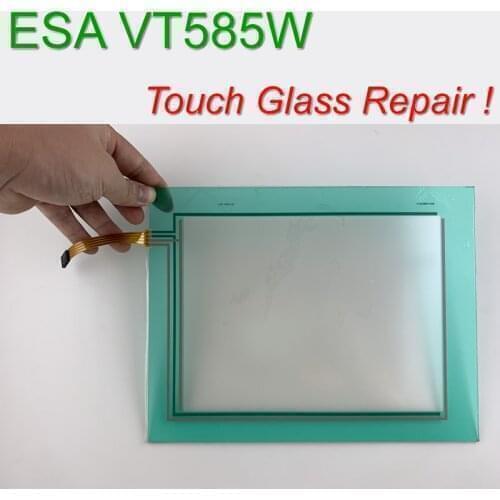 VT585W0PTCN Touch Screen Glass for ESA HMI Panel repair, In stock