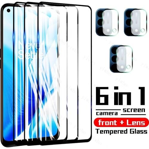 Tempered Glass for Oneplus Nord N200 5G Protective Glass on For Nord CE N10 N100 8T PRO Screen Protector 1+ One Plus camera Film