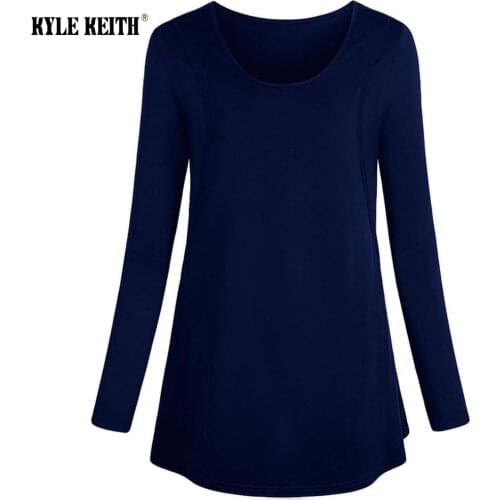 Women Nursing Long Sleeve Shirt Maternity Top for Breastfeeding Pregnancy T-Shirt Camiseta Lactancia Mujer