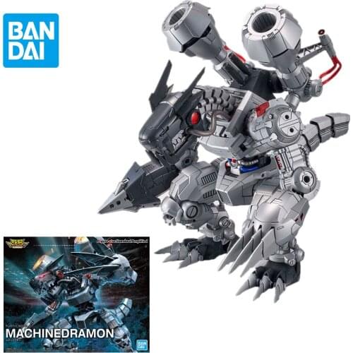 25cm Bandai Original Anime Figures Mugendramon Digimon Adventure PVC Assembled Action Figure Collection Model Boy Toy Gifts