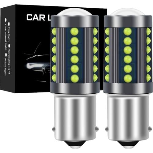 2x 1000LM P21W 1156 BA15S BAU15S PY21W LED Bulb BAY15D P21/5W 1157 For Skoda Superb Octavia LED Daytime Running Light DRL Lamp
