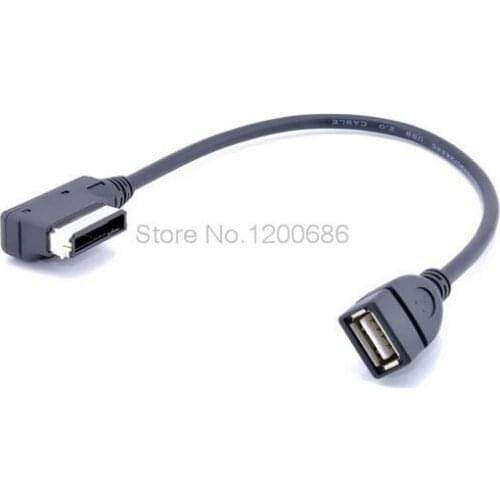 Aux cable wire harness Media in Adapter For VW Golf Jetta Audi A3 A4 A5 A6 A8 Q5 Q8 Q7 A4L A6L