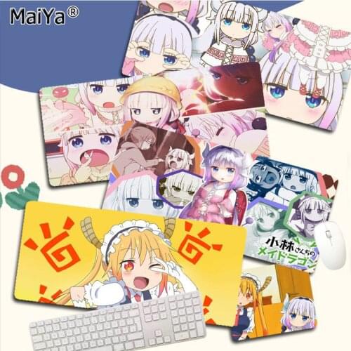 Miss Kobayashis Dragon Maid Kanna Large Mousepad L XL XXL Gamer Mouse Pad Size For Deak For Overwatch/cs Go/world Of Warcraft