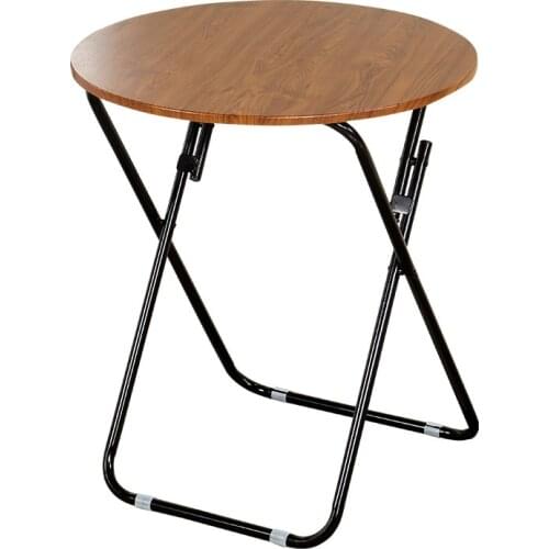 Household Folding Table Multi-function Small Apartment Folding Table Eating Table Round Small Round Simple Folding Table