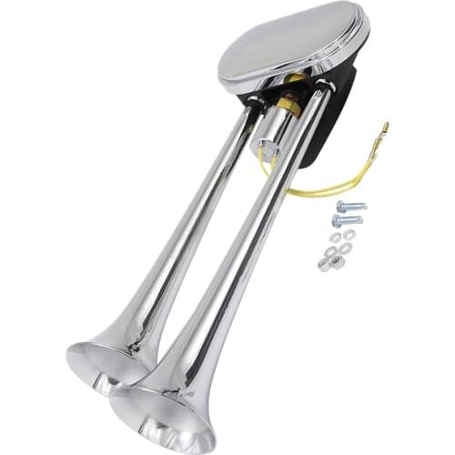 Dual/Double Trumpet Air Horn 12 V 150dB Car Truck RV Train Boat Loud