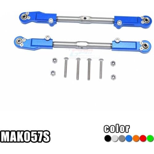 GPM ARRMA KRATON NOTORIOUS metal foot front and back teeth adjustable stainless steel rear upper arm lever