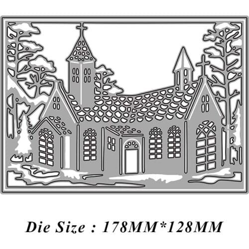 JMCRAFT 2021 Craft Metal Cutting Dies cut Die House Flower Frame Scrapbook Paper Craft Knife Mould Blade Punch Stencils Dies