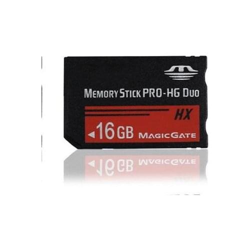 Red High Speed Memory Card For MS HG 8GB 16GB 32GB 64GB Memory Stick Pro Duo Memory Cards for psp mobile phone tablet and camera