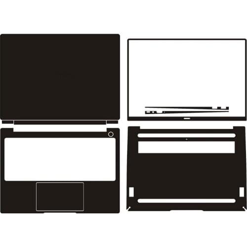 Carbon fiber Laptop Sticker Skin Decals Cover Protector for HUAWEI MateBook 14 2020 14"