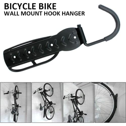 Bicycle Wall Mount Hook Steel Hanger Home Garage Storage Holder Bike Rack Stand Portable Bicycle Parking Frame Movable Hook
