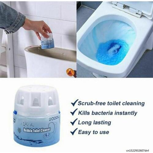 Foaming Cleaners 2019 Autoile Automatic Toilet Cleaner Magic Flush Bottled Helper Blue Bubble Amazing