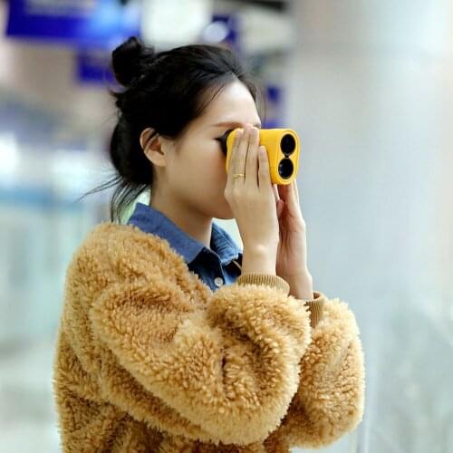 1200m 6X Handheld Monocular Laser Rangefinder Digital Telescope Distance Meter Golf Hunting Measurement Tool