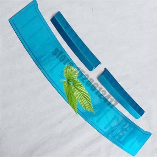 Car styling Stainless Steel car Rear Bumper Protector Sill Trunk Tread Plate Trim for Dodge Journey/Jcuv 2009-2017