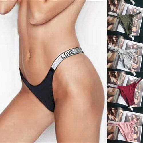 WomenS Sexy Thong 2021 Hot Fashion And Sexy Ice Silk WomenS Underwear Sexy Temptation Thong Low Waist Flash With Rhinestone
