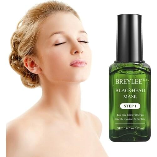 BREYLEE Shrink Pores Serum Pore Tightens Refining Moisturizing Facial Mask Whitening Anti-aging Oil Control Beauty Skin Care