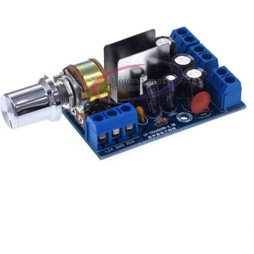 TEA2025B 2.0 Stereo Dual Channel Mini Audio Amplifier Board For PC Speaker 3W+3W 5V 9V 12V CAR